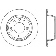 BDR2409.10 OPEN PARTS Тормозной диск