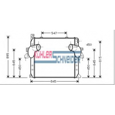 0471001 KUHLER SCHNEIDER Интеркулер