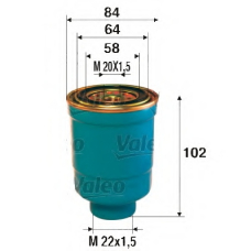 587740 VALEO Топливный фильтр