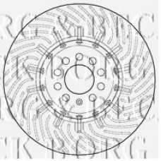 BBD5810S BORG & BECK Тормозной диск