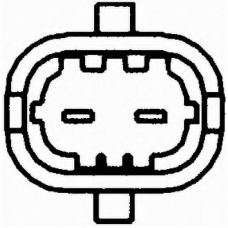 6PT 009 309-321 HELLA Датчик, температура охлаждающей жидкости