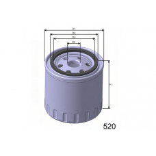 Z195 MISFAT Масляный фильтр