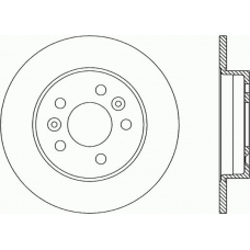 BDR1467.10 OPEN PARTS Тормозной диск