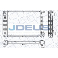 RA0050360 JDEUS Радиатор, охлаждение двигателя