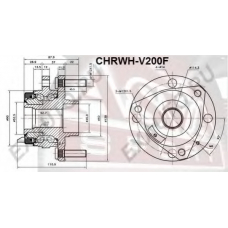 CHRWH-V200F ASVA Ступица колеса