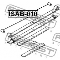 ISAB-010 FEBEST Втулка, листовая рессора