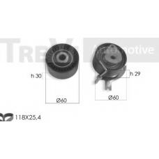 KD1422 TREVI AUTOMOTIVE Комплект ремня ГРМ