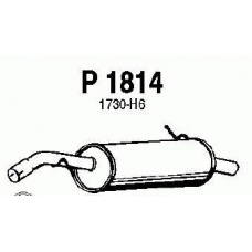 P1814 FENNO Глушитель выхлопных газов конечный