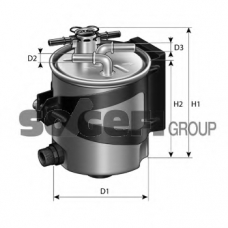 RN307 TECNOCAR Топливный фильтр