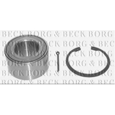 BWK670 BORG & BECK Комплект подшипника ступицы колеса