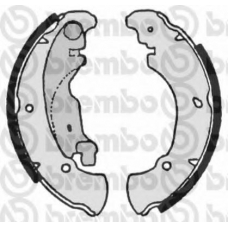 S 23 519 BREMBO Комплект тормозных колодок