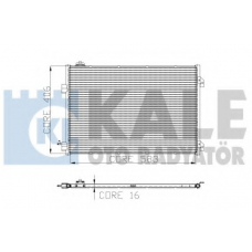 300200 KALE OTO RADYATOR Конденсатор, кондиционер