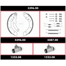3396.00 WOKING Комплект тормозов, барабанный тормозной механизм