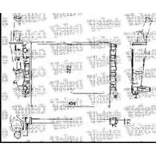 731373 VALEO Радиатор, охлаждение двигателя