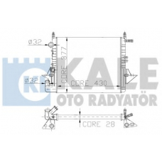 130400 KALE OTO RADYATOR Радиатор, охлаждение двигателя