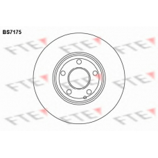 BS7175 FTE Тормозной диск