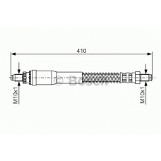 1 987 476 926 BOSCH Тормозной шланг