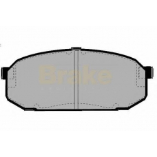 PA1429 BRAKE ENGINEERING Комплект тормозных колодок, дисковый тормоз