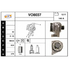 VO8037 SNRA Генератор