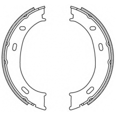 BSA2192.00 OPEN PARTS Комплект тормозных колодок