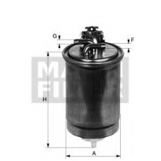 WK 853/5 MANN-FILTER Топливный фильтр