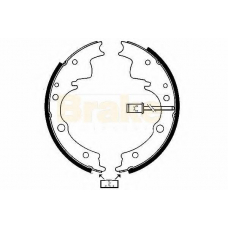 SH2424 BRAKE ENGINEERING Комплект тормозных колодок