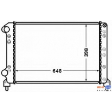 8MK 376 767-691 HELLA Радиатор, охлаждение двигателя