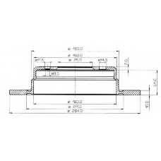 BDC3295 QUINTON HAZELL Тормозной диск