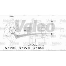 433465 VALEO Генератор