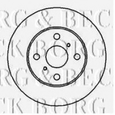 BBD5150 BORG & BECK Тормозной диск