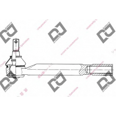 DE1148 DJ PARTS Наконечник поперечной рулевой тяги