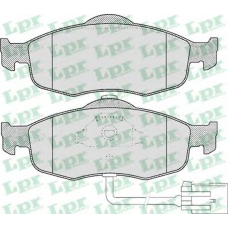 05P461 LPR Комплект тормозных колодок, дисковый тормоз