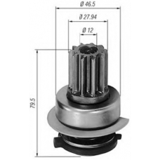 940113020291 MAGNETI MARELLI Ведущая шестерня, стартер