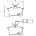 P 85 058 BREMBO Комплект тормозных колодок, дисковый тормоз