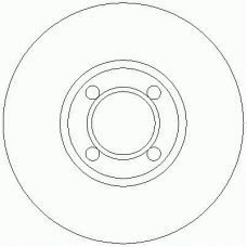 D2121 ROULUNDS Тормозной диск