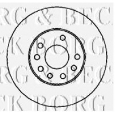 BBD4436 BORG & BECK Тормозной диск