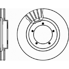 MDC1132 MINTEX Тормозной диск