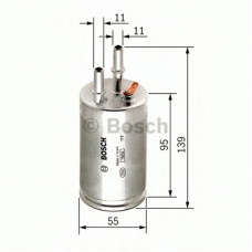 F 026 403 014 BOSCH Топливный фильтр