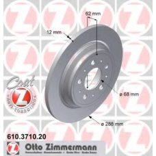 610.3710.20 ZIMMERMANN Тормозной диск