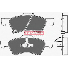 JQ1013020 KAMOKA Комплект тормозных колодок, дисковый тормоз