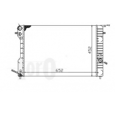 037-017-0014 LORO Радиатор, охлаждение двигателя