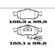 BL1348A2 FTE Колодки тормозные