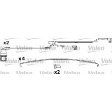 541725 VALEO Комплект тормозных колодок, дисковый тормоз