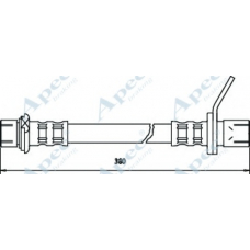 HOS3420 APEC Тормозной шланг