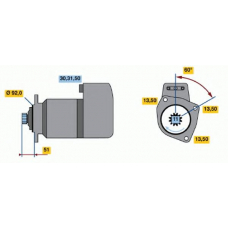 0 986 019 620 BOSCH Стартер