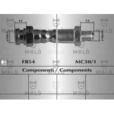 80665 Malo Тормозной шланг