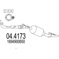 04.4173 MTS Катализатор