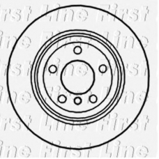 FBD1812 FIRST LINE Тормозной диск