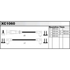 XC1060 QUINTON HAZELL Комплект проводов зажигания