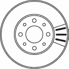 562056BC BENDIX Тормозной диск